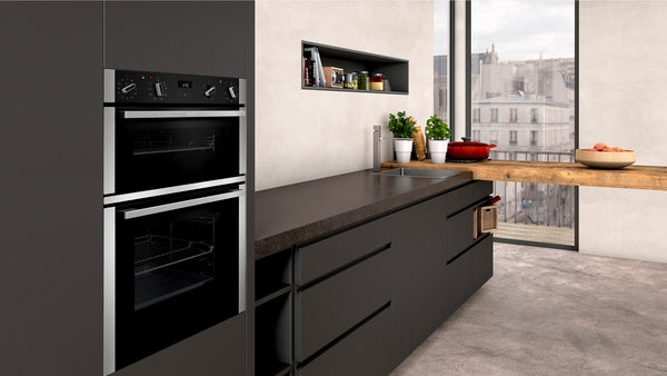 NEFF N50 BUILT-IN DOUBLE OVEN U1ACE5HN0B