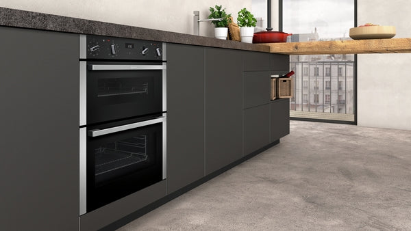 NEFF N50 BUILT-UNDER DOUBLE OVEN J1ACE2HN0B