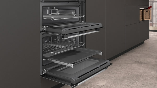 NEFF N50 BUILT-UNDER DOUBLE OVEN J1ACE2HN0B