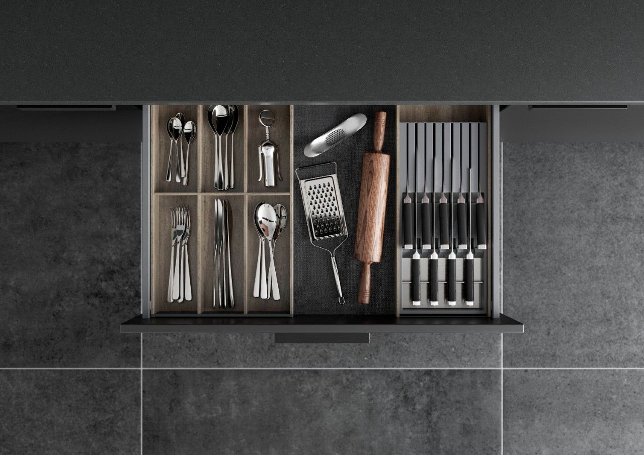 AMBIA-LINE Cutlery Insert Kit - Nebraska Oak ALC.45.110P.NO - Devine Distribution Ltd