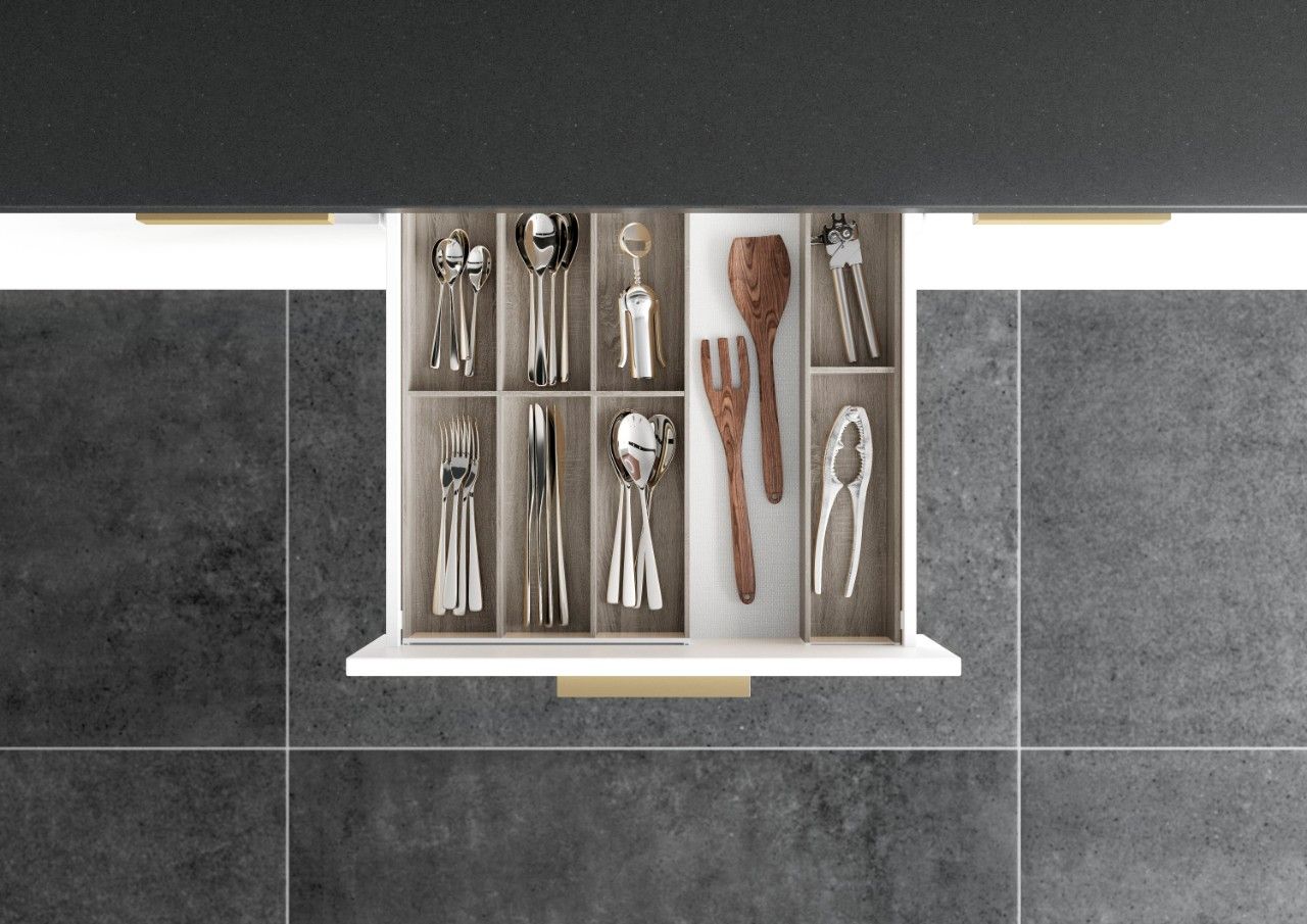 AMBIA-LINE Cutlery Insert Kit - Bardolino Oak ALC.45.110P.BO - Devine Distribution Ltd