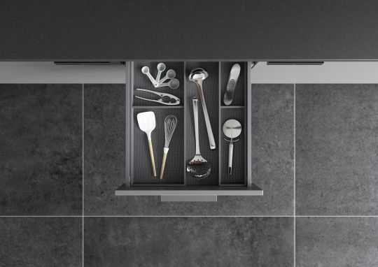 AMBIA-LINE Utensil Insert Kit - Orion Grey ALU.45.110P.OG - Devine Distribution Ltd