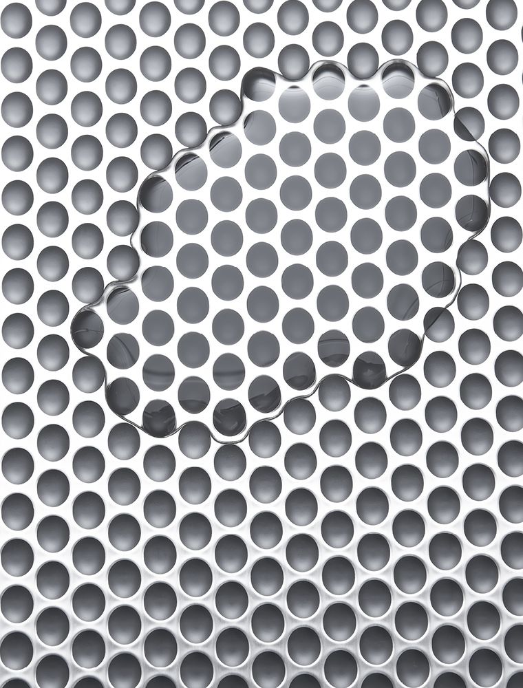 Aqua Stop water drip mat in black with steel overlay LDLDMS-B - Devine Distribution Ltd