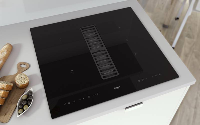 Airforce Aspira Baby 60cm downdraft Bridgeable Touch Control Induction hob - Devine Distribution Ltd