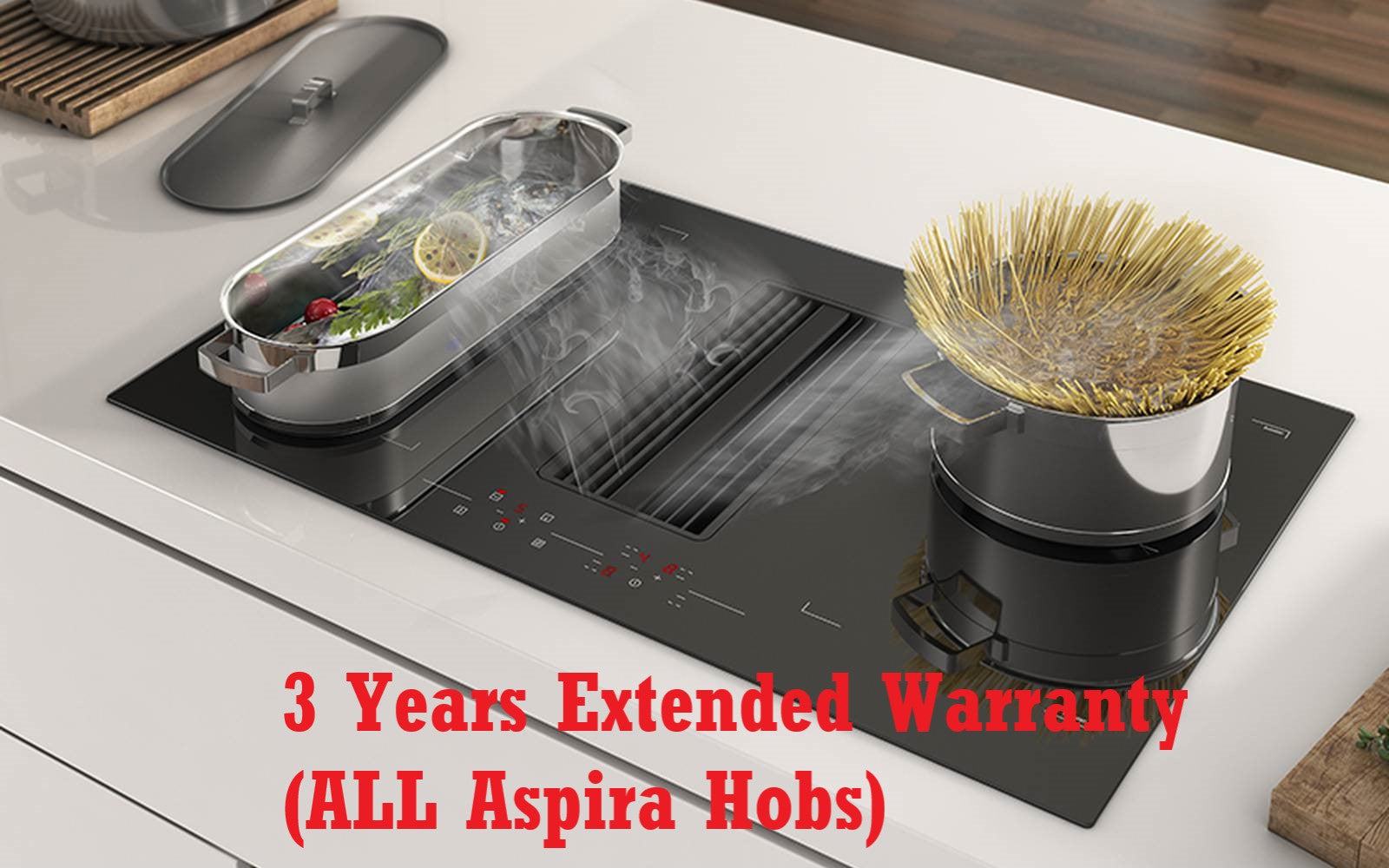 Airforce Aspira Downdraft Induction Hob 3 Year Extended Warranty 5