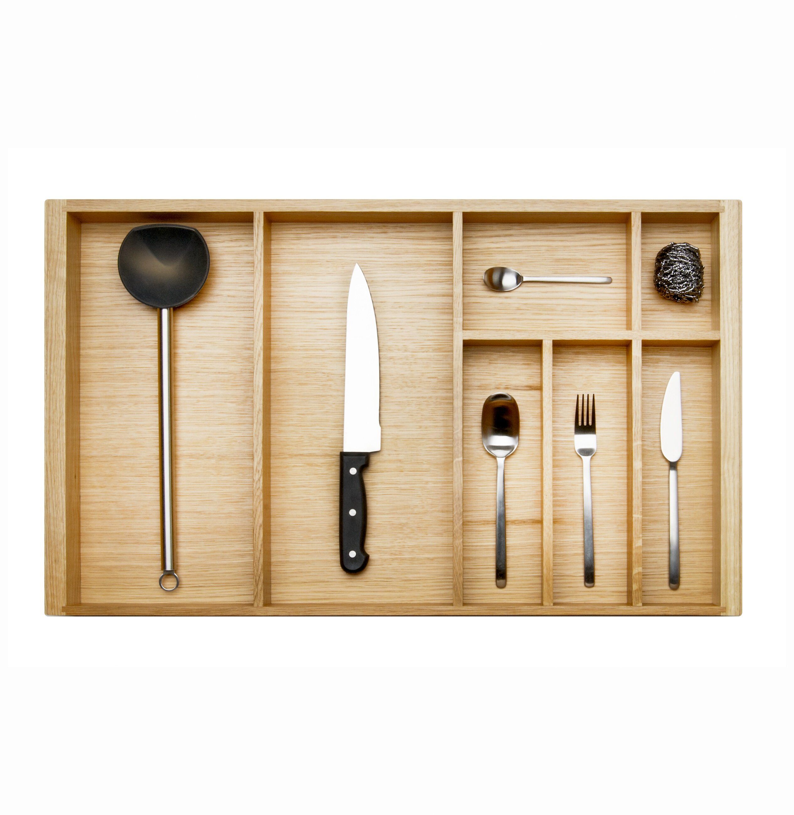 WOOD-LINE Cutlery Insert - Oak  562-0235 - Devine Distribution Ltd