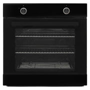 CDA MX050BL-5 function single oven, A rated, black built-in Oven