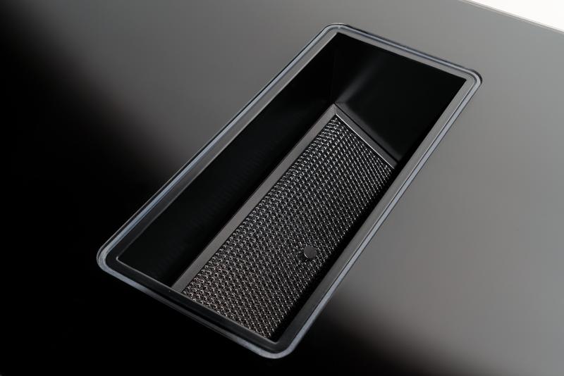 Bertazzoni 90 cm Air-Tec cooker with induction top and integrated hood, electronic oven Professional Series-Nero (Black)