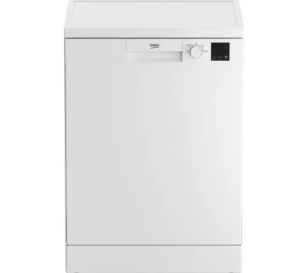 Beko DVN04X20W 60cm Freestanding 13 Place settings Dishwasher-White