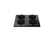 Bertazzoni P604PROGNE 60cm gas on glass hob Professional Series-Black Glass