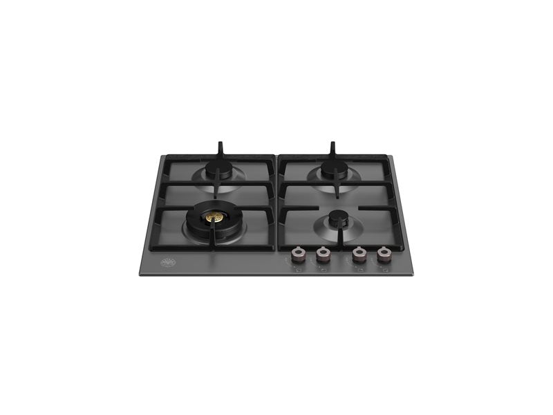Bertazzoni P604LPRONE 60 cm Gas hob with wok Professional Series-Black