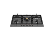 Bertazzoni P755CPRONE 75 cm Gas hob with wok Professional Series-Black