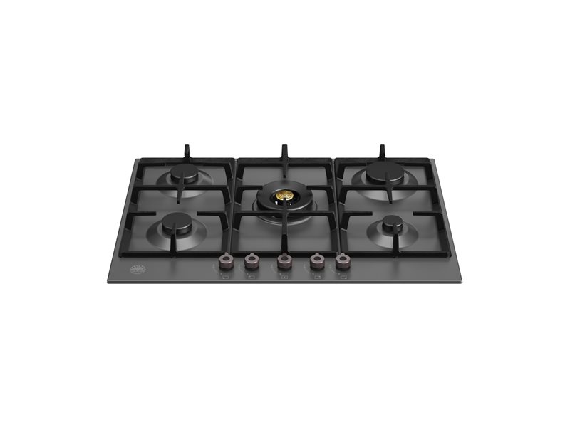 Bertazzoni P755CPRONE 75 cm Gas hob with wok Professional Series-Black