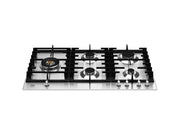 Bertazzoni P905LMODX 90 cm Gas hob with lateral dual wok Modern Series-Stainless Steel