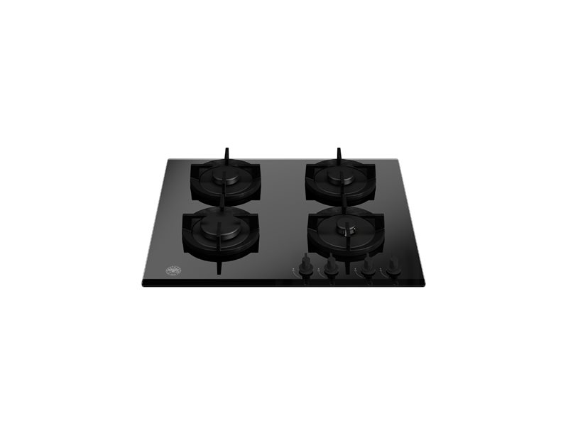 Bertazzoni P604MODGNE 60cm gas on glass hob Modern Series-Black