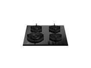 Bertazzoni P604LMODGNE 60cm gas on glass hob Modern Series-Black