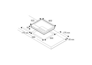 Bertazzoni P604PROX 60 cm Gas hob Professional Series-Stainless Steel
