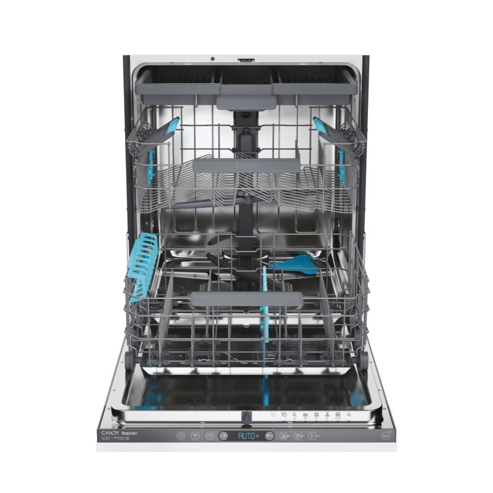 Clearance Candy CI 6C4F1PMA-80 Fully Integrated 16 Place Setting Dishwasher