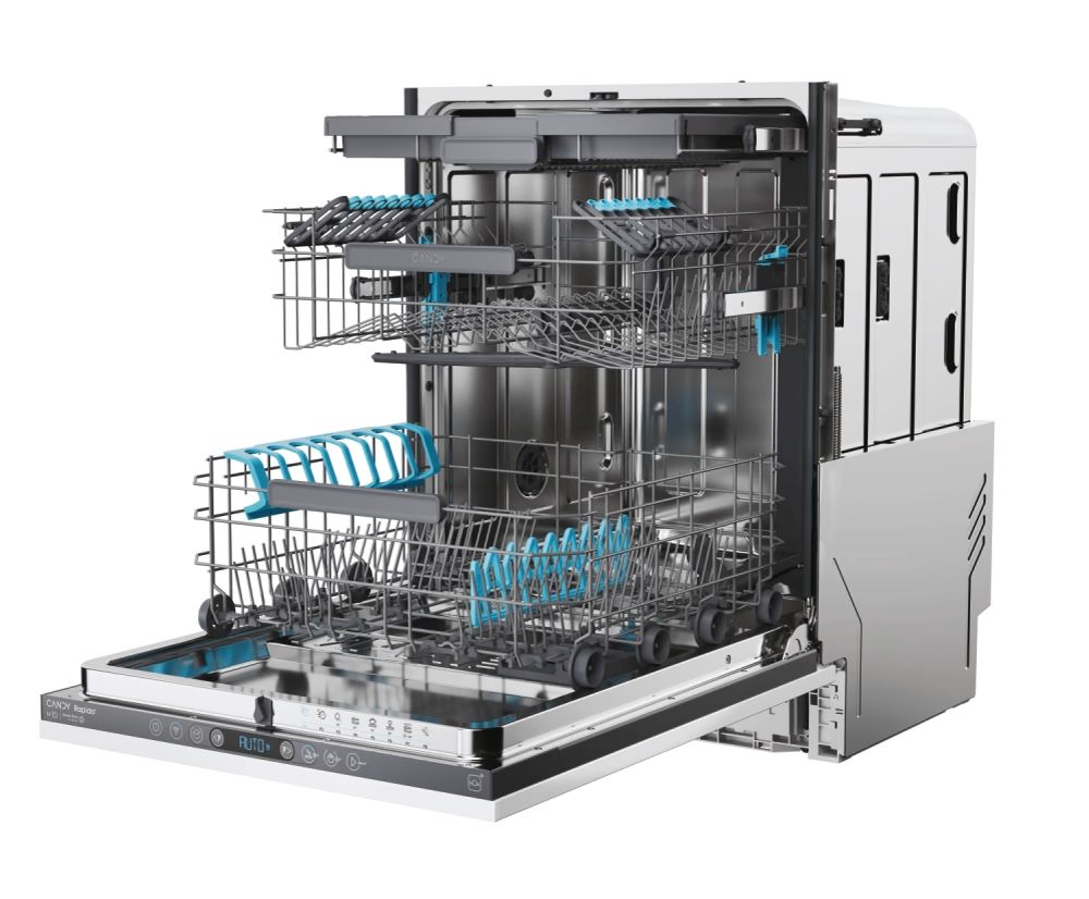 Clearance Candy CI 6C4F1PMA-80 Fully Integrated 16 Place Setting Dishwasher