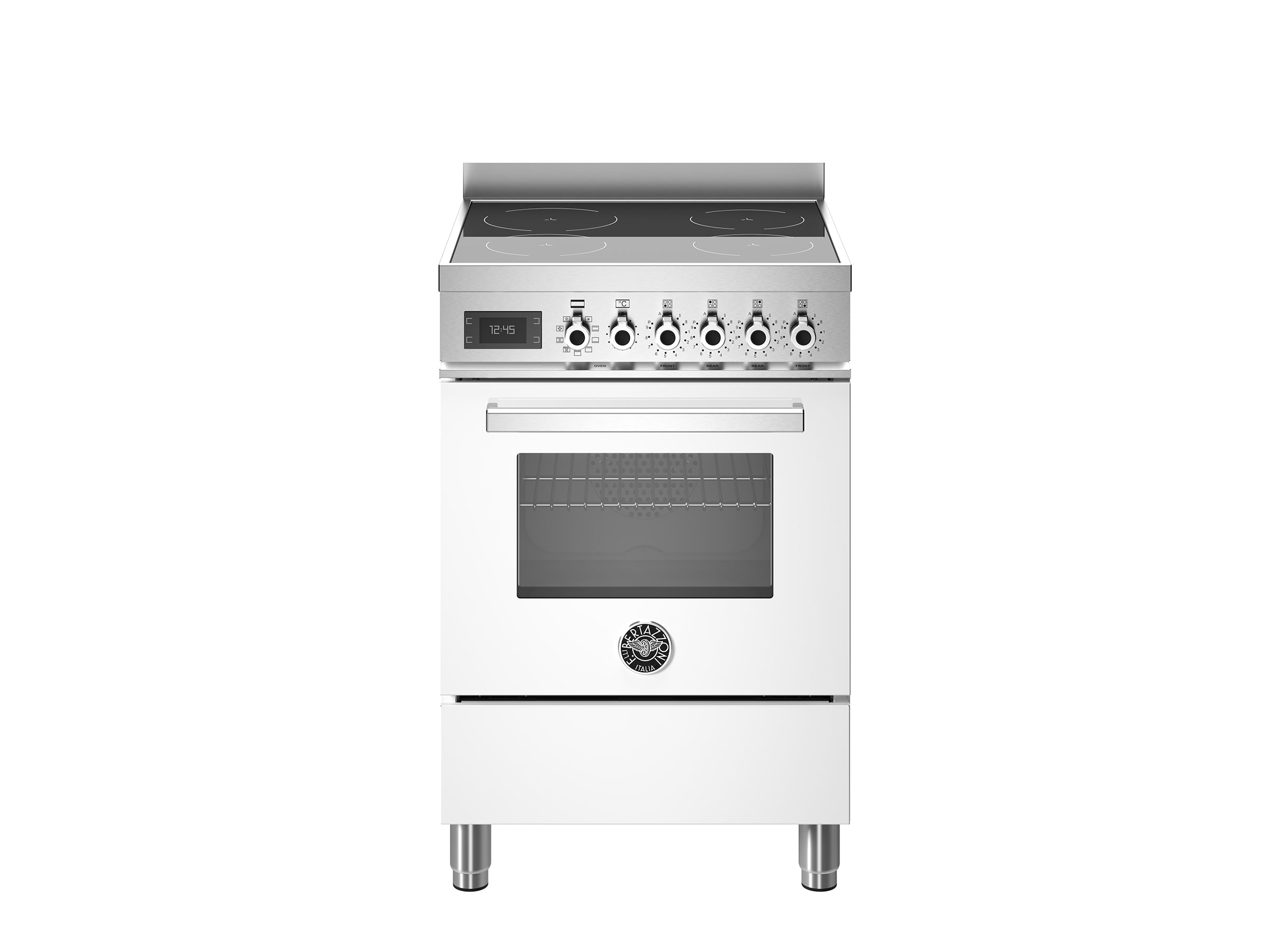 Bertazzoni 60 cm induction top electric oven Professional Series-Bianco (White)