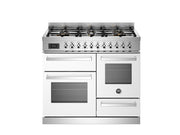 Bertazzoni PRO106L3EBIT2 100 cm 6 burner electric triple oven Professional Series-White