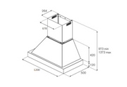 Bertazzoni KC48HERTAV + K120HERTX 120 cm Wall Mount, 1 motor Heritage Series-Ivory