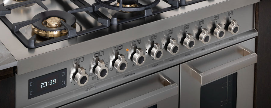 Bertazzoni PRO106L3EXT2 100 cm 6 burner electric triple oven Professional Series-Stainless Steel