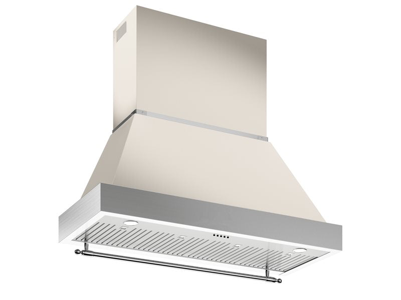 Bertazzoni KC48HERTAV + K120HERTX 120 cm Wall Mount, 1 motor Heritage Series-Ivory