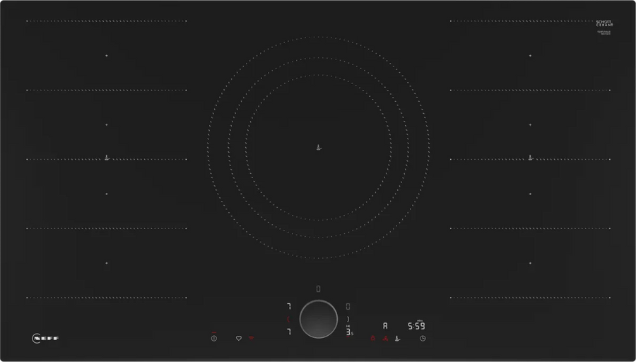 NEFF T69FUV4L0 N90 Induction hob 90 cm surface mount without frame