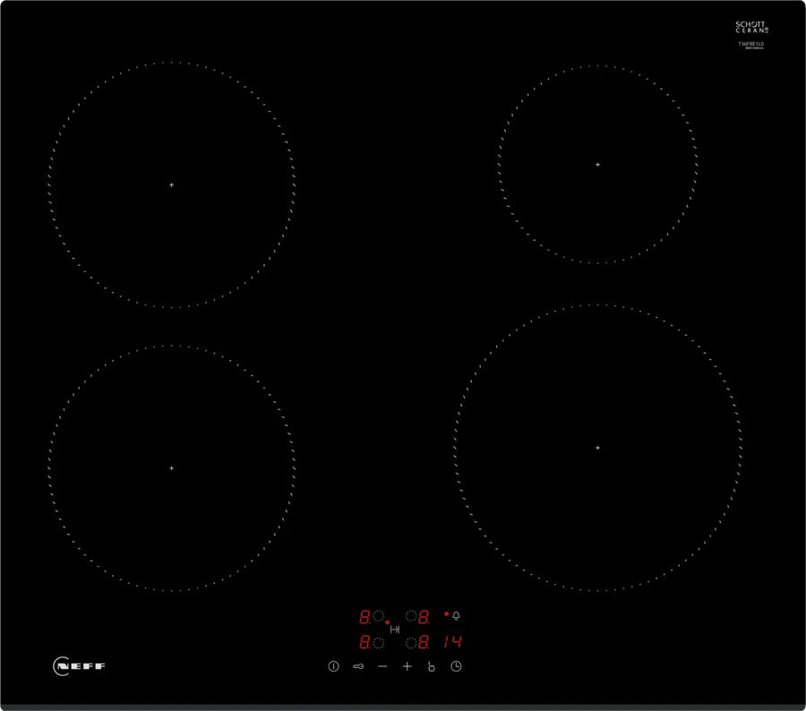 NEFF T36FBE1L0 N30 Induction hob 60 cm surface mount without frame