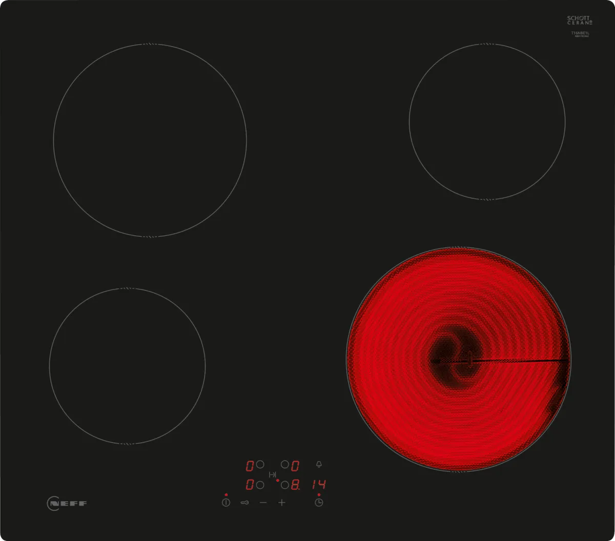 NEFF T16NBE1L N50 Electric hob 60 cm surface mount without frame