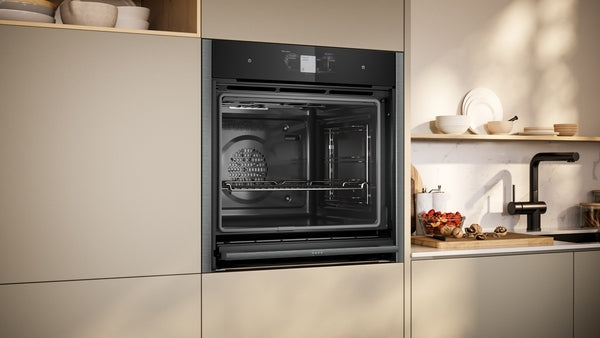 NEFF N90 Built-In Oven With Steam Function 60cm Graphite-Grey B64VT73G0B