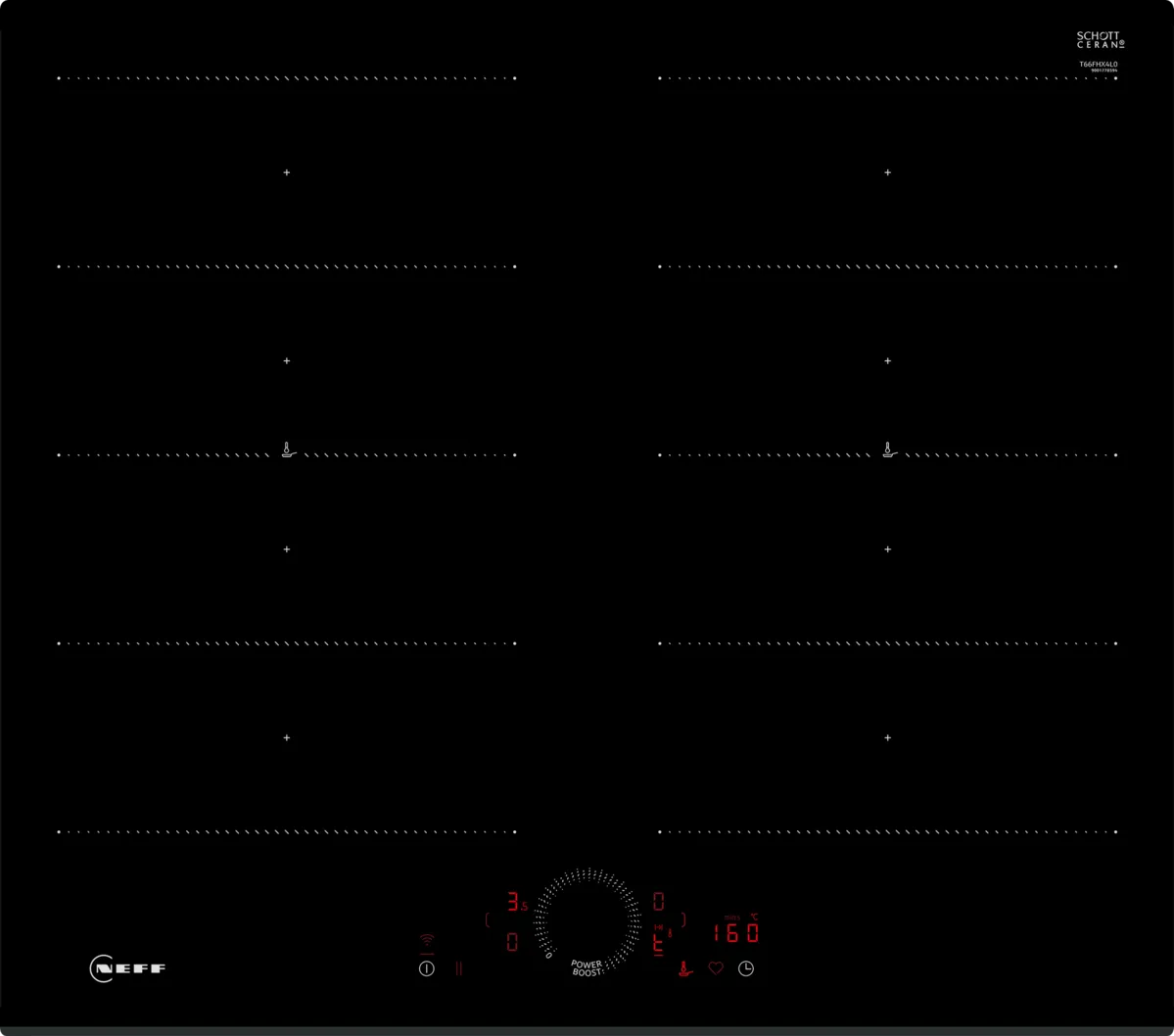 NEFF T66FHX4L0 N70 Induction hob 60 cm surface mount without frame