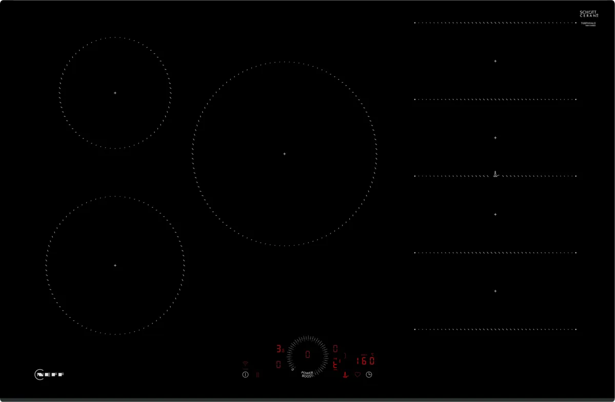 NEFF T68FHV4L0 N70 Induction hob 80 cm surface mount without frame