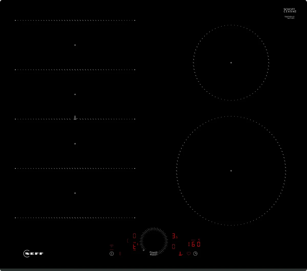NEFF T66FHE4L0 N70 Induction hob 60 cm surface mount without frame