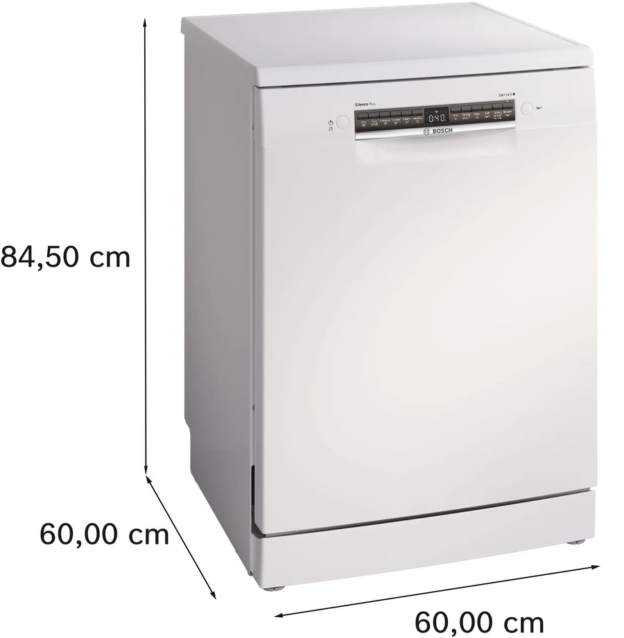 Bosch SMS4EKW06G Series 4 Free-standing dishwasher 60 cm-White