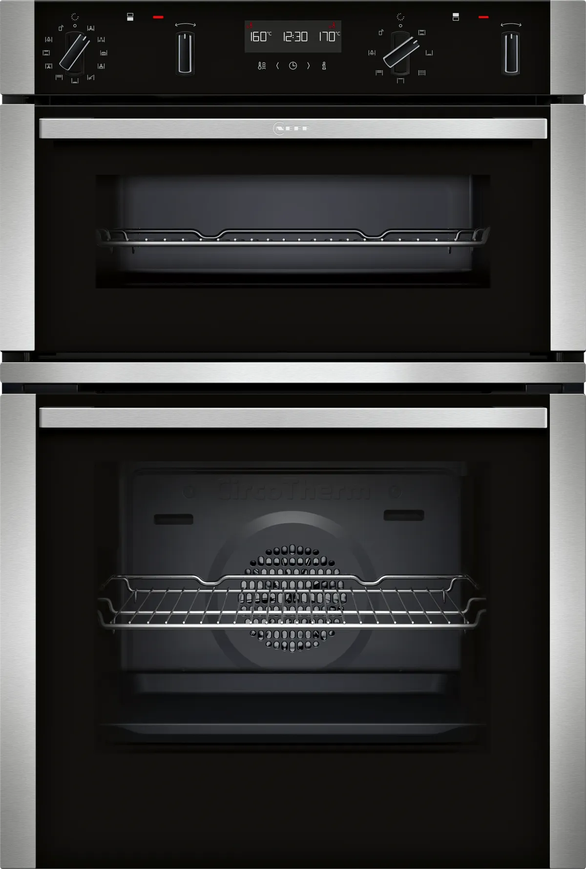 NEFF U2ACH7AN7B N50 Built-in double oven-Stainless Steel