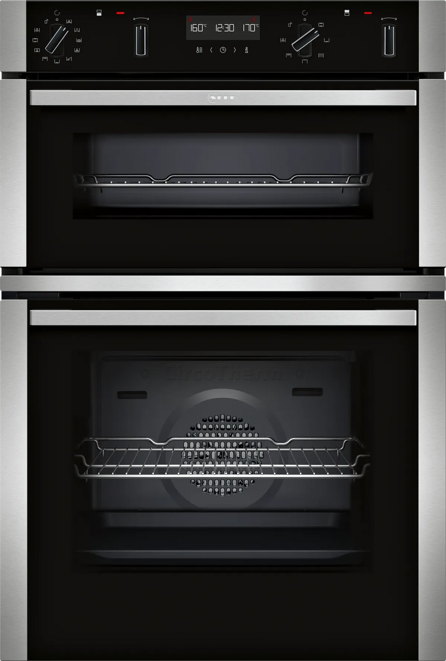 NEFF U2ACH7AN7B N50 Built-in double oven-Stainless Steel