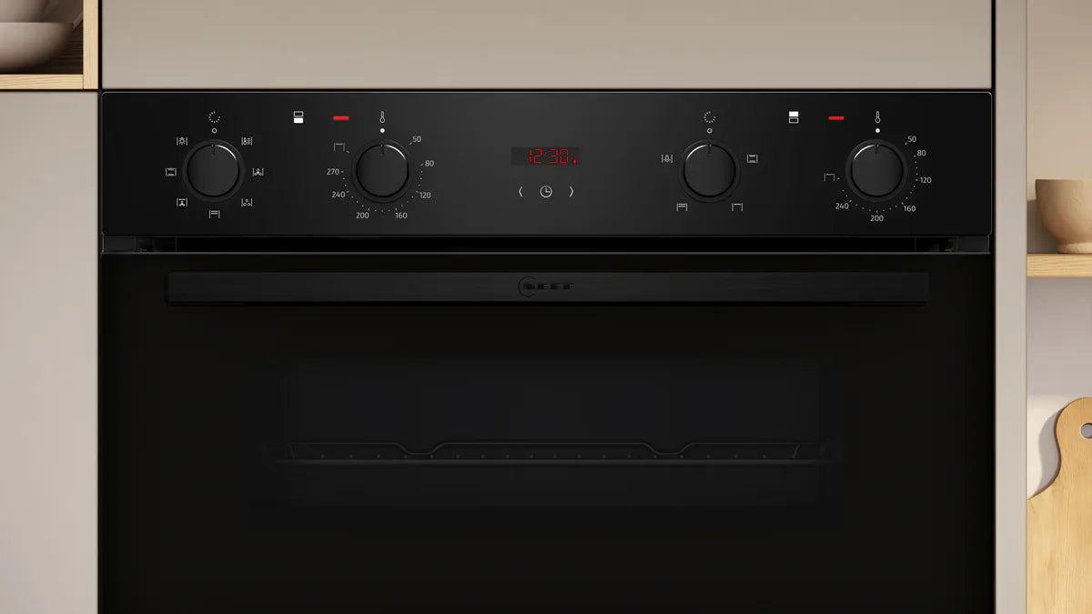 NEFF U1DCC0AK3B N30 Built-in double oven-Black