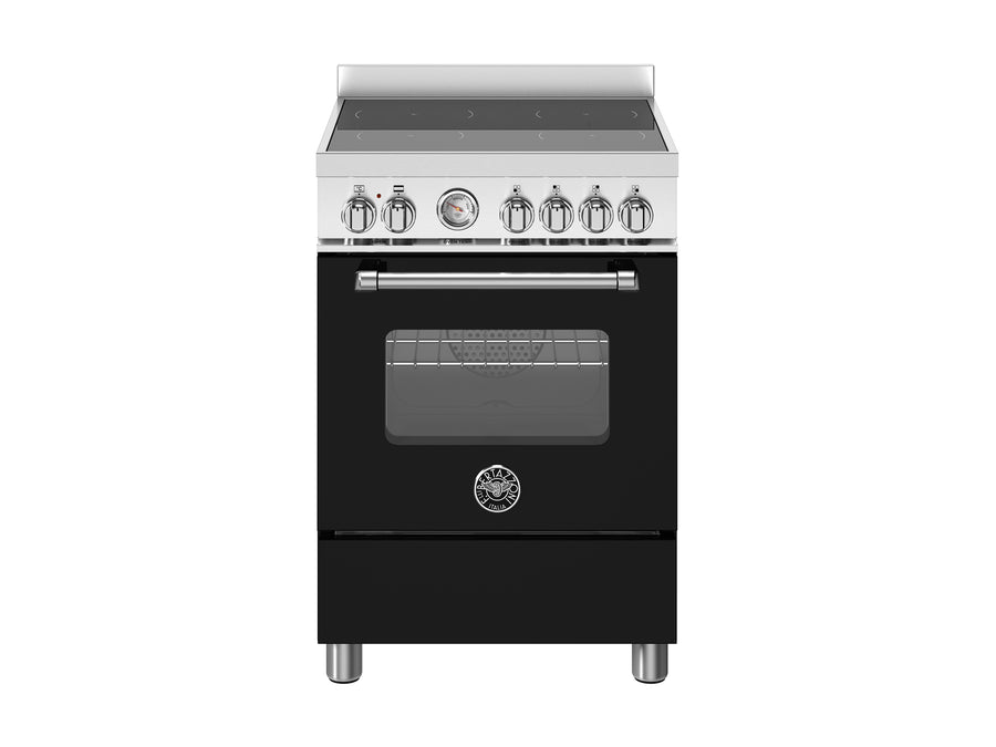 Bertazzoni 60 cm induction top electric oven Master Series-Nero Matt (Black)