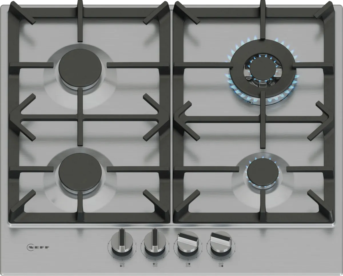 NEFF T26CIH8N0 N70 Gas hob 60 cm Stainless steel