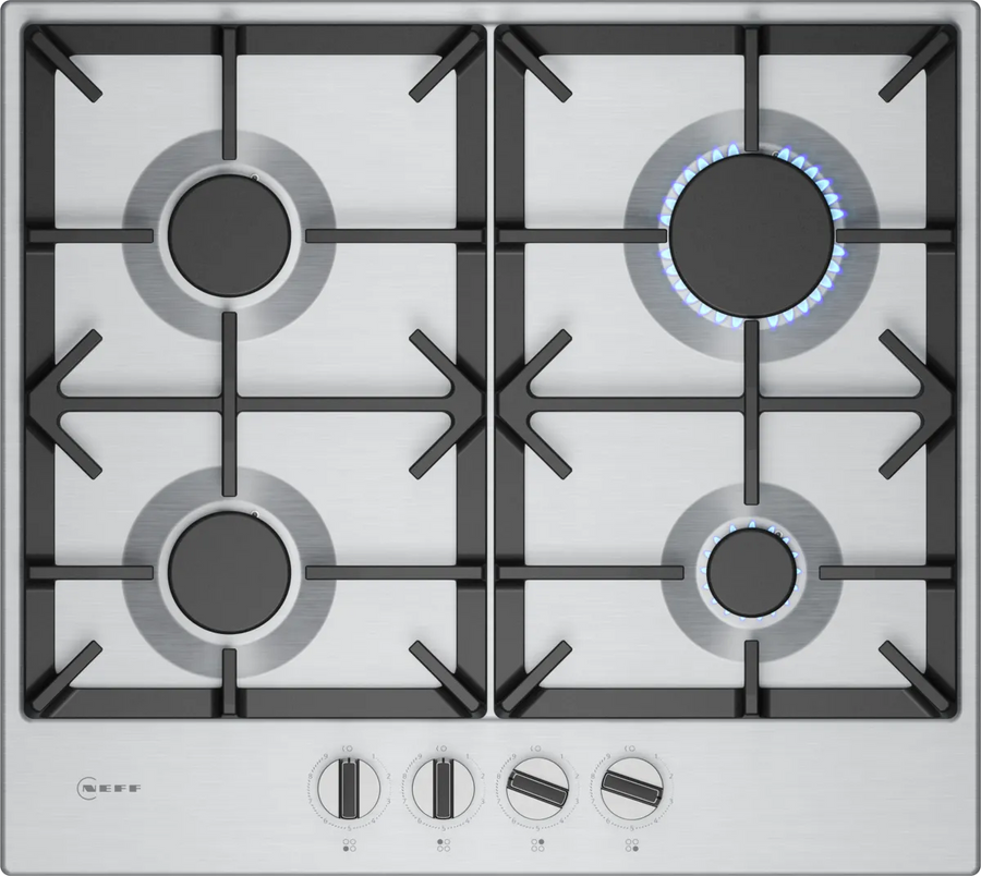 NEFF T26CIP8N0 N70 Gas hob 60 cm Stainless steel
