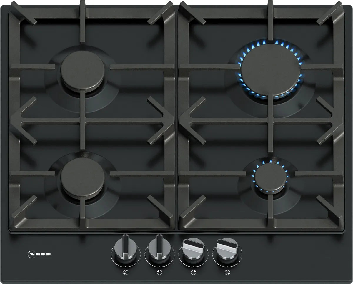 NEFF T26CIP8S0 N70 Gas hob 60 cm Enamel-Black