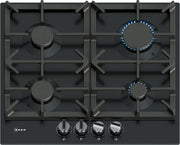 NEFF T26CIP8S0 N70 Gas hob 60 cm Enamel-Black