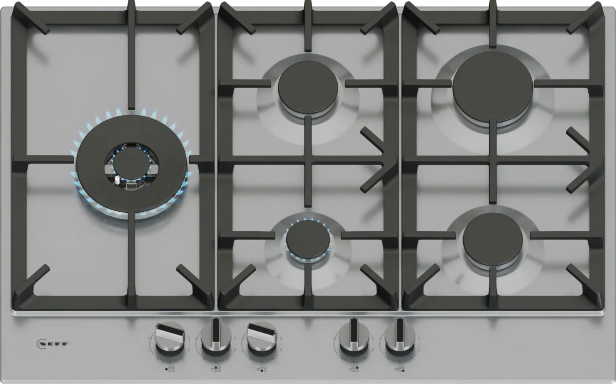 NEFF T27CIS8N0 N70 Gas hob 75 cm Stainless steel
