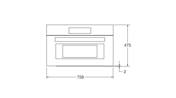 Bertazzoni F30PROMWLXT 76cm Combi-Microwave Oven, LCD Display Professional Series-Stainless Steel