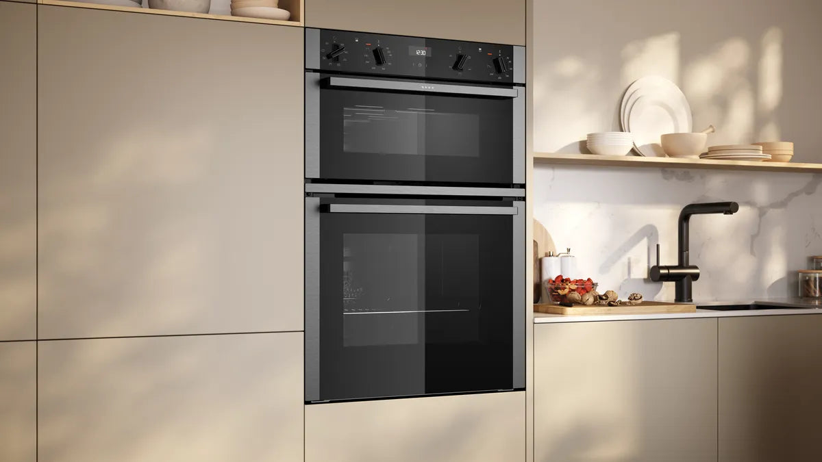 NEFF U1ACE2AN3B N50 Built-in double oven-Stainless steel