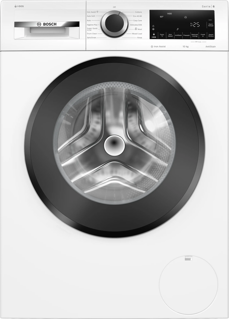 Bosch WGG254F1GB Series 6 Washing machine, front loader 10 kg max. 1400 rpm-White