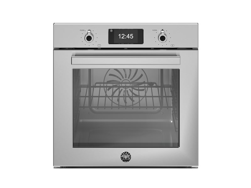 Bertazzoni FPRO6117PTX3 60cm Electric Pyro Built-in Oven, TFT display Professional Series- Stainless Steel