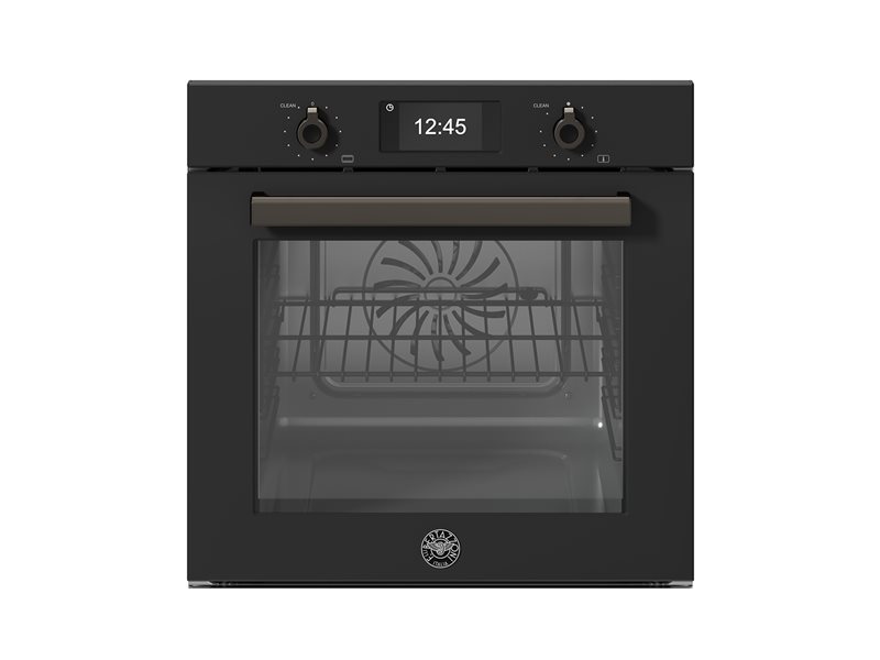 Bertazzoni FPRO6117PTN3 60cm Electric Pyro Built-in Oven, TFT display Professional Series- Black
